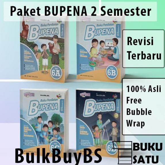 

BulkBuyBS Bupena Kelas 6 SD Erlangga Bupena 6A 6B 6C 6D