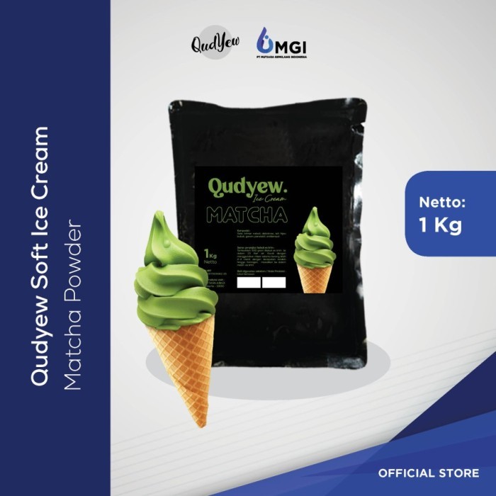 

BERGARANSI QUDYEW ICE CREAM POWDER 1KG / BUBUK ES KRIM VANILLA 1KG PREMIX Kode 924