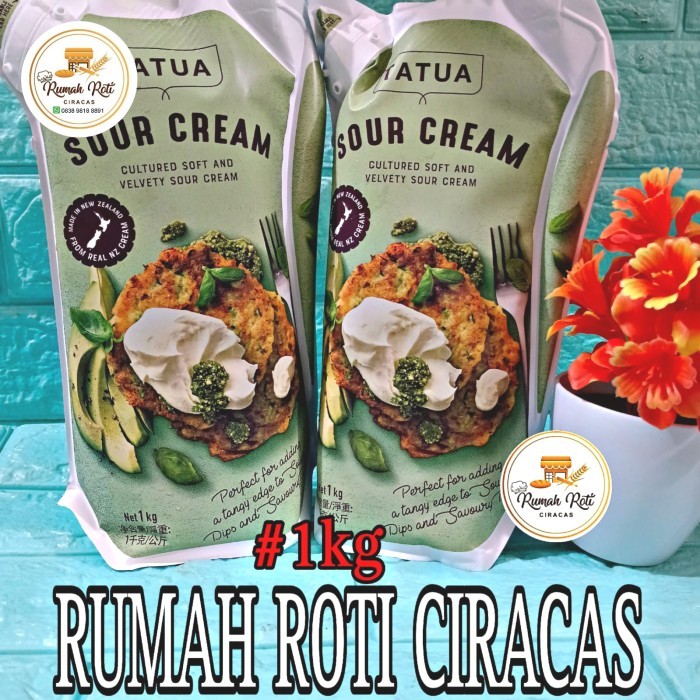 

GRATIS ONGKIR TATUA SOUR CREAM 1KG DIARY 1000 GR NEW ZEALAND WHIPP CHEESE KG Kode 1445