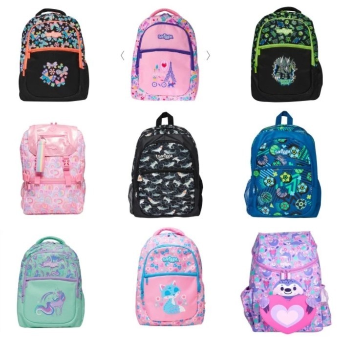 TERBARU Smiggle Backpack Original Tas Sekolah Anak Ransel SD Smiggle