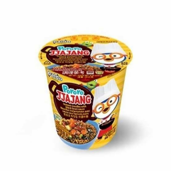 

65Gr Paldo Pororo Jjajang Ramen Intan Raa Au Jjajang Orea