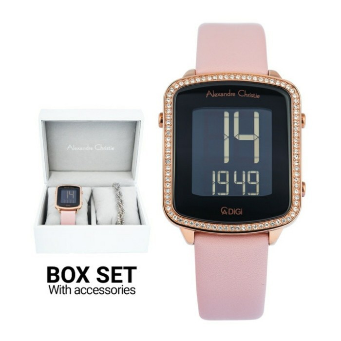 Alexandre Christie Ac9380 Ac 9380 Jam Tangan Wanita Digital Sale