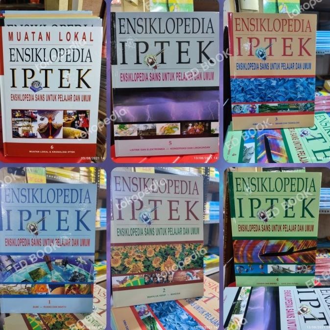 

PAKET 6 BUKU IPTEK - ENSIKLOPEDIA SAINS - UNTUK PELAJAR DAN UMUM