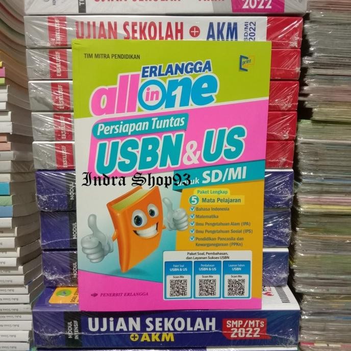 

Buku All in one Persiapan Tuntas USBN & US SD/Mi Erlangga