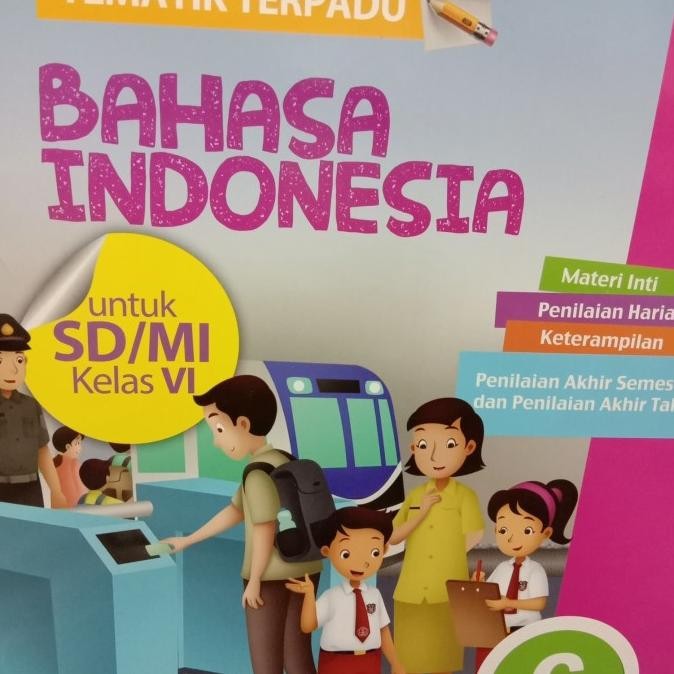 

Buku Pendamping Tematik Terpadu Bahasa Indonesia SD kelas. 6