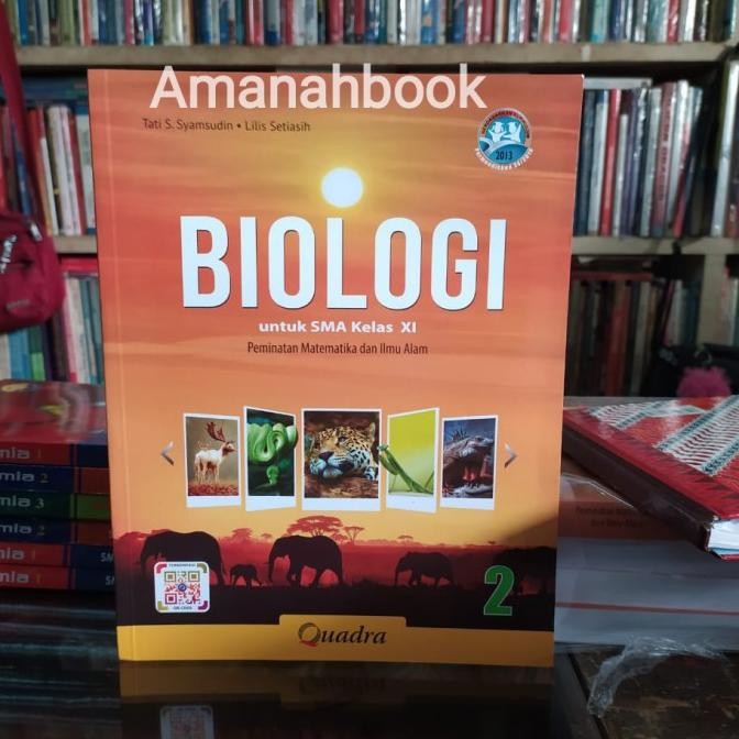 

Buku Biologi SMA Kelas 11 Peminatan K13 Revisi 2016 Quadra