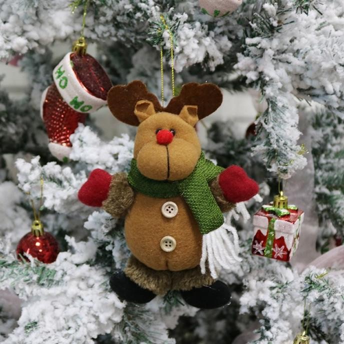 

Sale! Dekorasi aksesoris natal boneka karakter natal 2