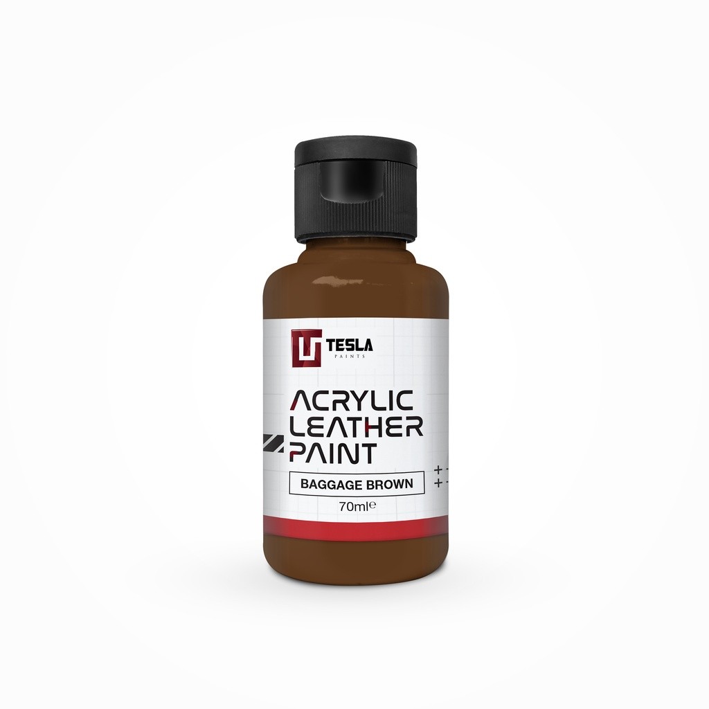 

ACRYLIC LEATHER PAINT - 70ML - BAGGAGE BROWN