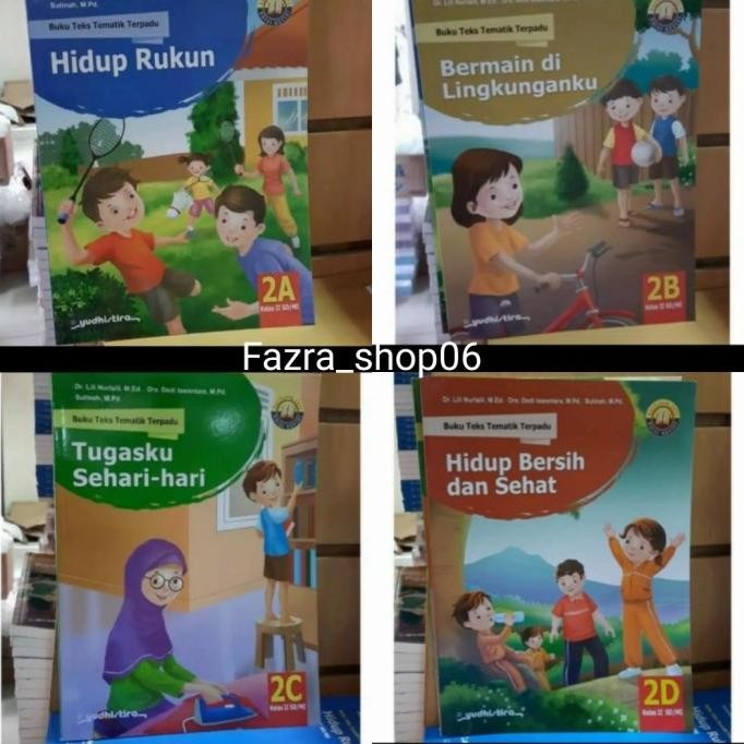 

Paket Tematik terpadu SD kelas 2 semester 1 revisi K13 Yudhistira