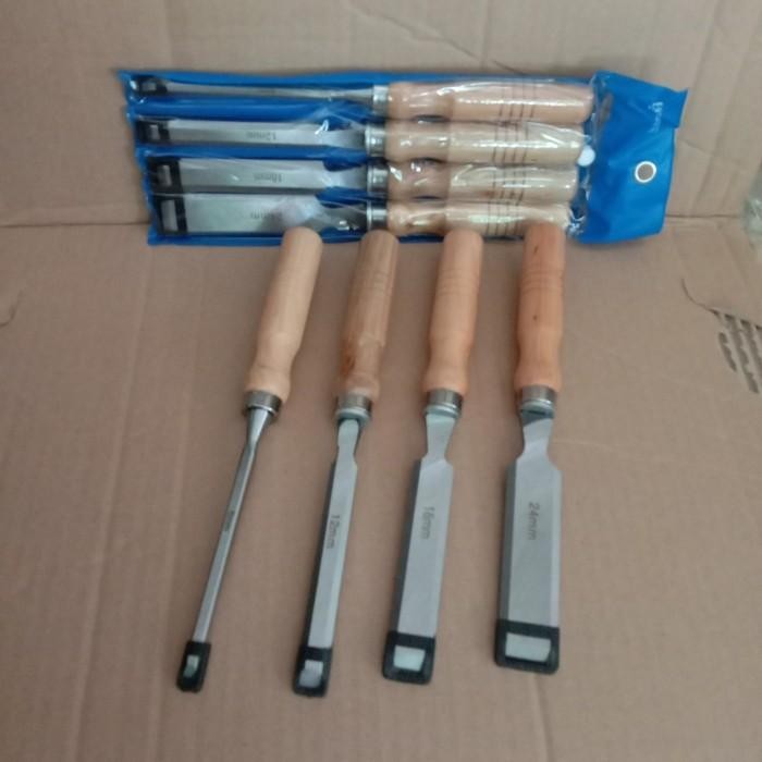 

Alat Pahat Cungkil Kayu Firmer Chisel Set 4 Pcs Good Quality Bestools