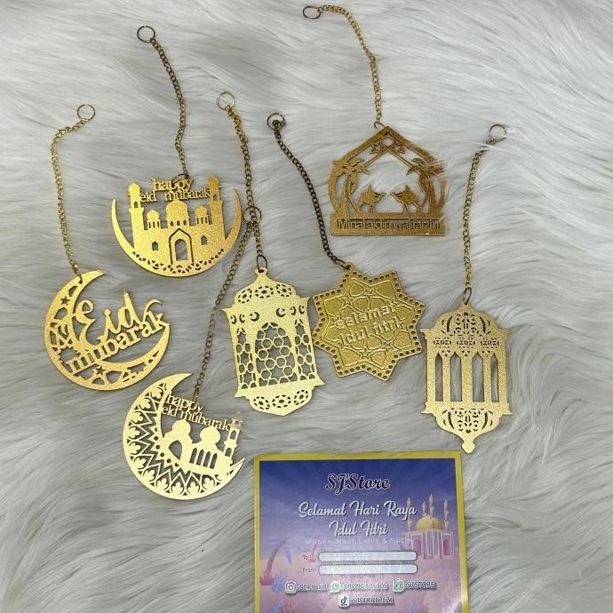 

Sale! Aksesoris dekorasi hiasan gantungan hampers lebaran idul fitri