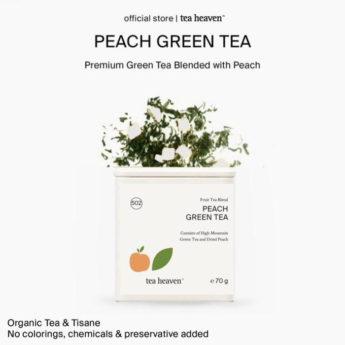 

GREEN TEA PEACH TEH HIJAU BUAH PREMIUM FRUIT TEA BLEND SIAP KIRIM