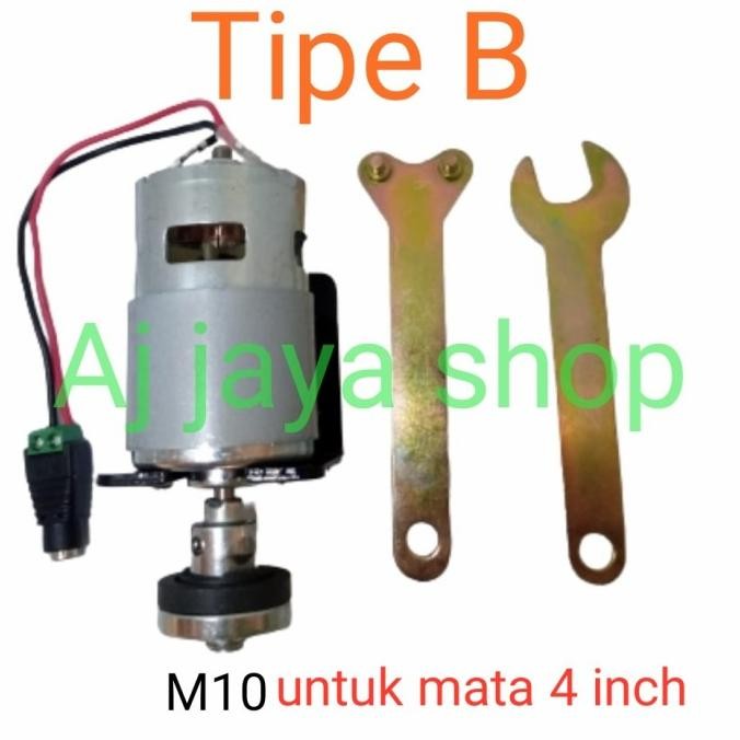 Motor Dinamo 775 Satu Set Mandrel Gerinda Original Dan Terpercaya