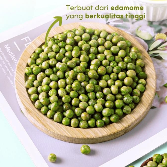 

NEW PRODUK SNACK KERIPIK EDAMAME CRISPY CAMILAN DIET SEHAT SAYUR VACUUM FRYING !!!!!