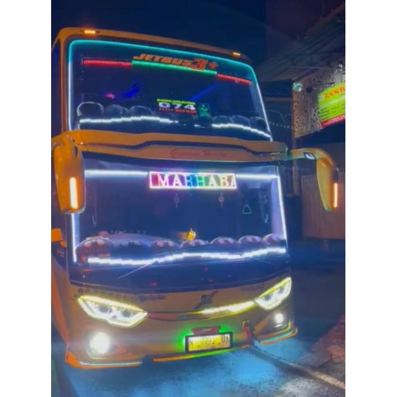 Strobo Wave 6 Baris Led 2  Meter