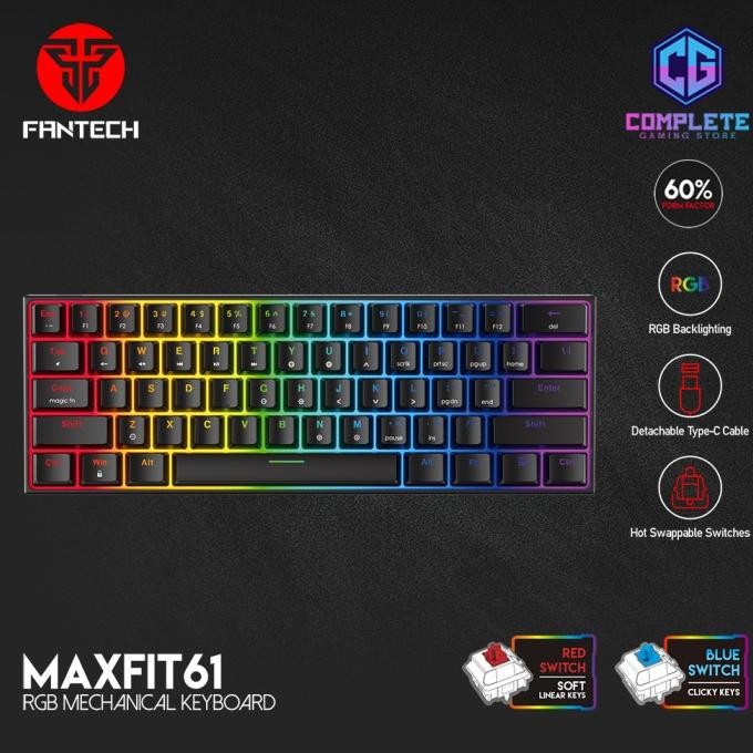 Fantech MAXFIT61 MK857 60% Keyboard Gaming Mechanical