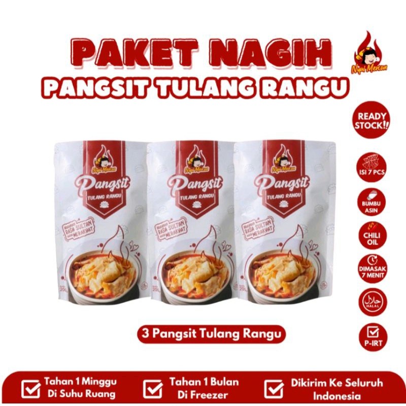 

BUNDLING PANGSIT TULANG RANGU ISI 3