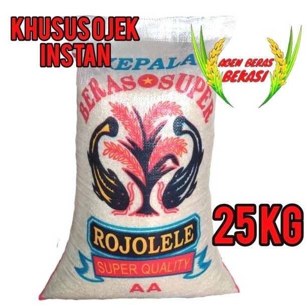 

BERAS KEPALA SUPER ROJOLELE 25KG MURAH