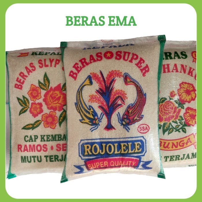 

beras slyp super murah kembang bunga rojolele 10 liter pulen