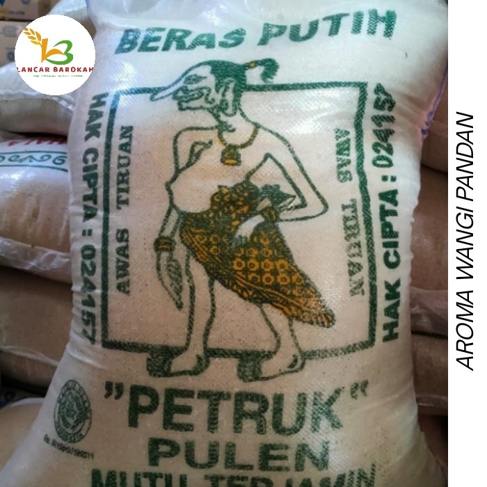 

Beras Cap Petruk 50 kg Pulen Sedang