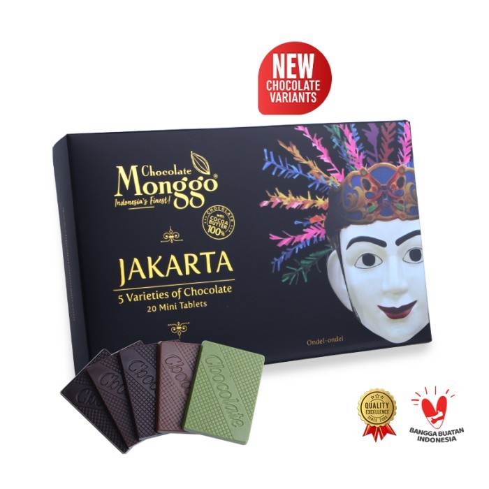 

Chocolate Monggo Oleh Oleh Jakarta Cokelat Box 4 Rasa Ondel Ondel