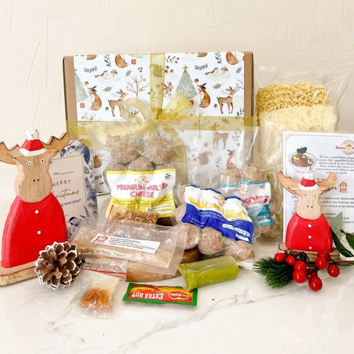 

Christmas Hampers Gift Box - Bakso Pack of 3