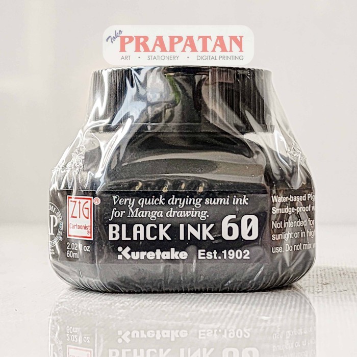 

Zig Kuretake Sumi Black Ink 60 Manga Ink