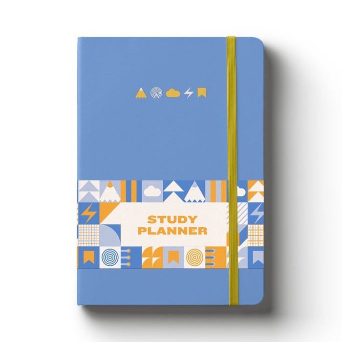 

Papermark A5 Blue Study Planner