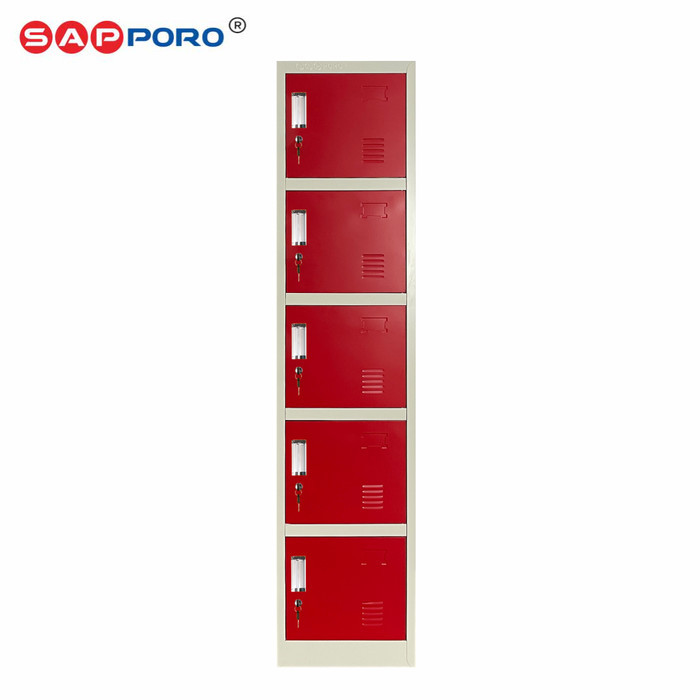 

SAPPORO KOLN 5 - Loker Besi 5 Pintu Steel Locker 5 Doors