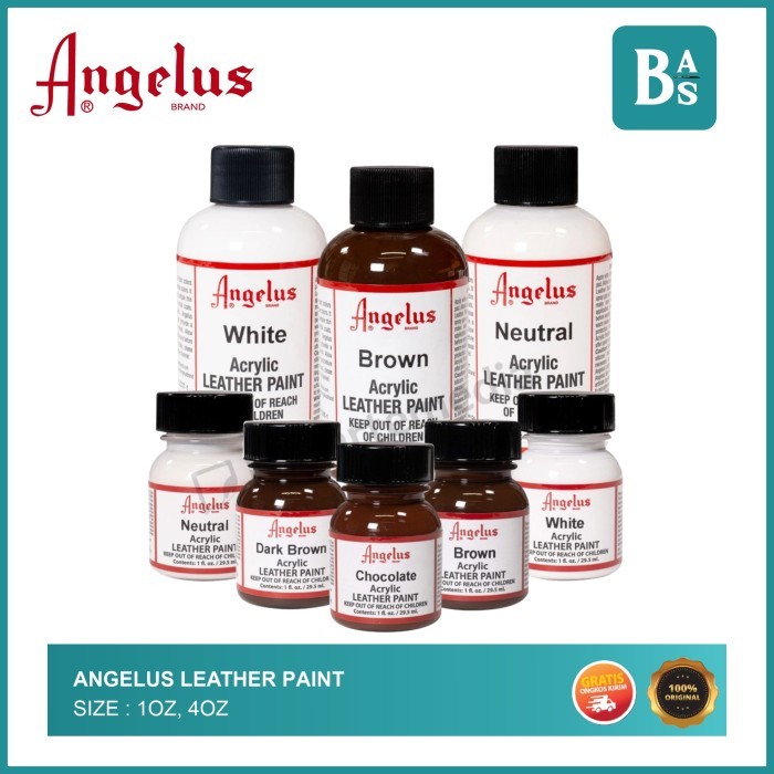 

Angelus Leather Paint 1oz / 4oz