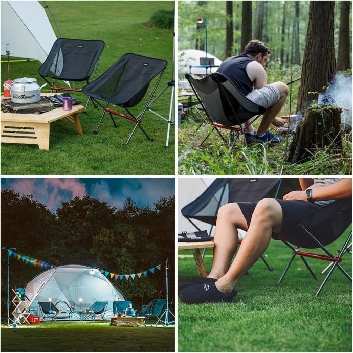 Kursi Lipat Naturehike YL05 NH18Y050-Z Folding Moon Chair