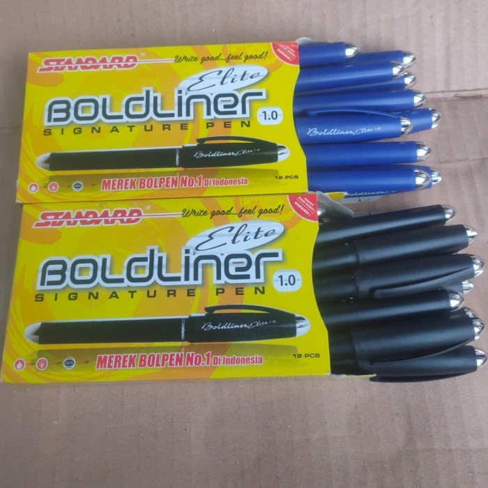 

pulpen balliner elite 1.0 signature standard pen boldliner elite 1.0