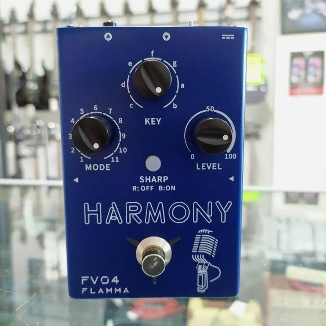 Flamma Fv04 Harmony Vocal Pedal With Reverb Effect, Efek Vokal