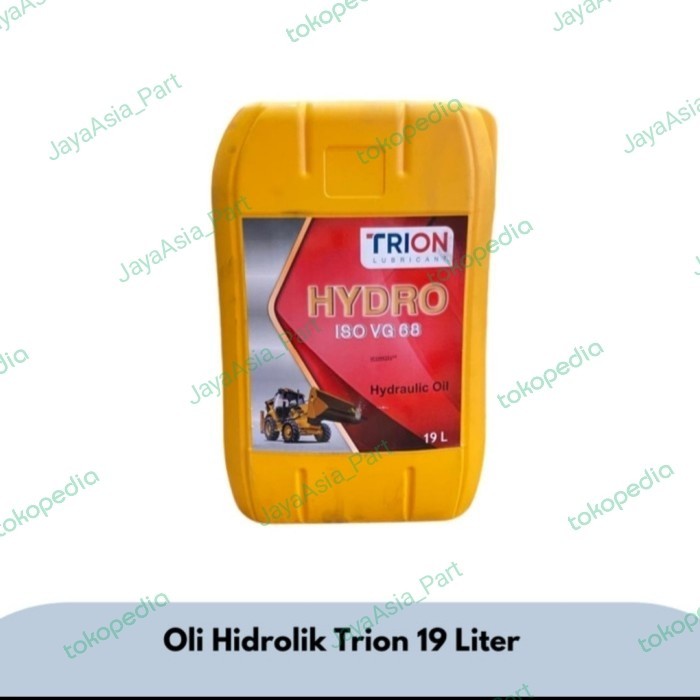 HOT SALE Oli Hydraulic/Hidrolik/Turalik/Oli 10 ISO 68 TRION Pail (19 Liter)