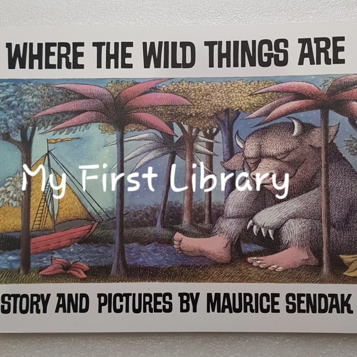 where the wild things are story and pictures by maurice sendak CUCI GUDANG Kode 1206