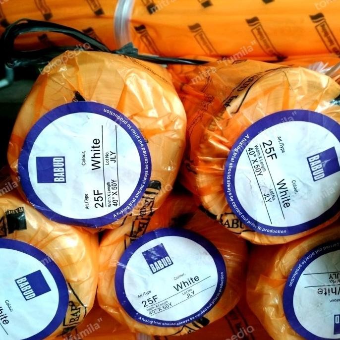 Ready kain keras interlaning 25f