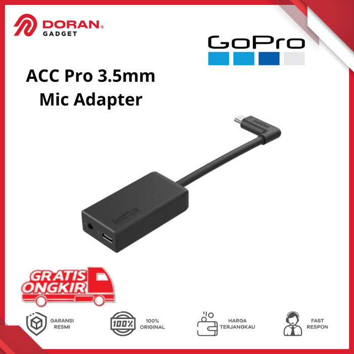 Gopro Pro 3.5Mm Mic Adapter Accessories Gopro