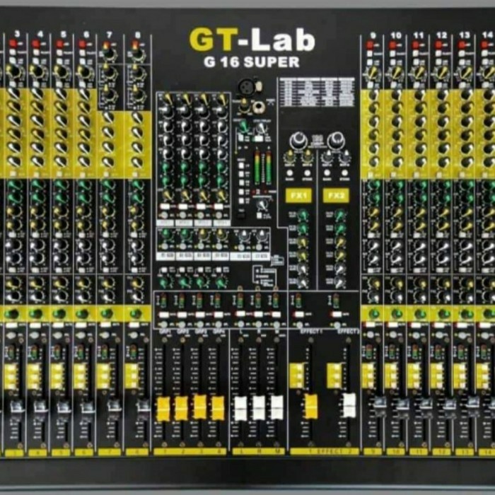 Mixer Audio Gt Lab G 16 Super - G16Super - G 16Super 16 Channel By Rdw