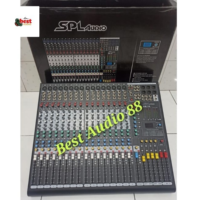 Mixer 16 Channel Spl Audio Sm 16