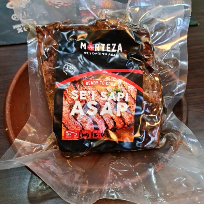 sei sapi brisket utuh 1kg lengkap dengan sambal