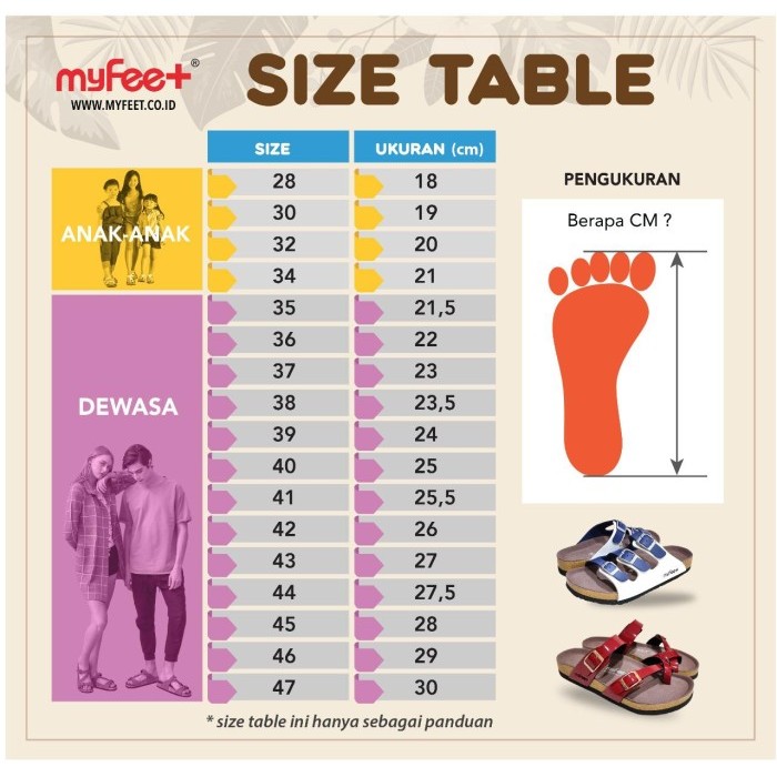 Sandal MyFeet F18 3Colors