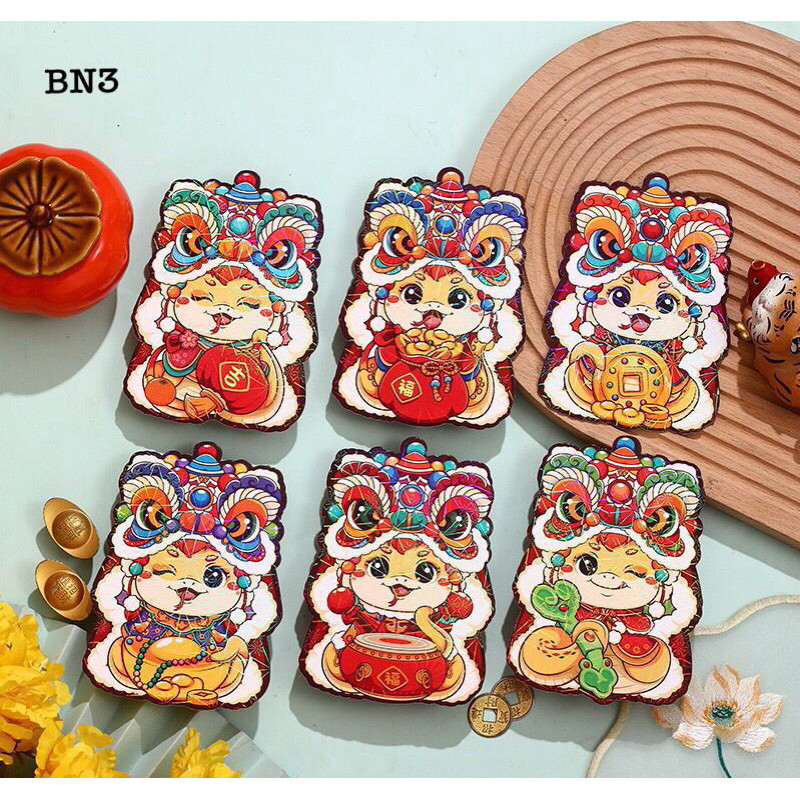 

Harga Promo Angpao Imlek Ular 3D / Angpao Imlek Cny Snake 3D / Angpao Imlek 2025 Terbaru / Hongbao