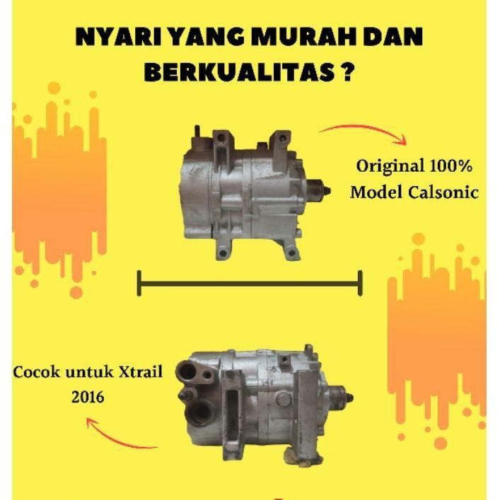 Kompressor Kompresor Compressor Compresor Dinamo Ac Xtrail 2016/2009 Calsonic