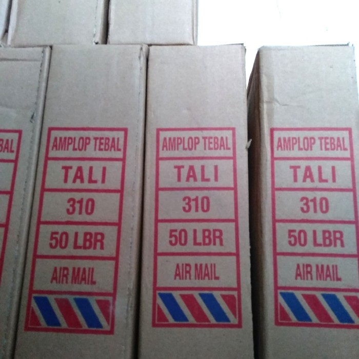 Sale Amplop Coklat Tebal Tali 310 Isi 50 Lembar