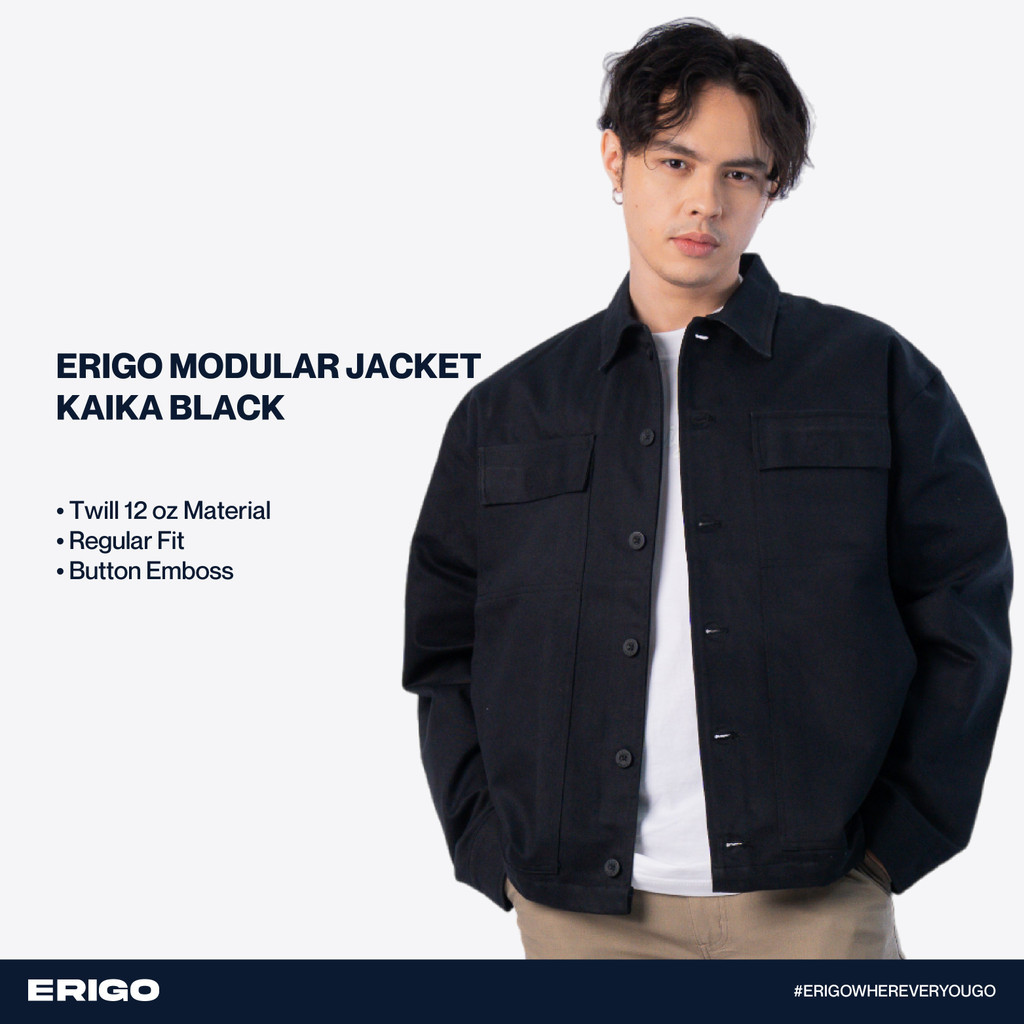 Erigo Parka Modular Jacket Kaika Black