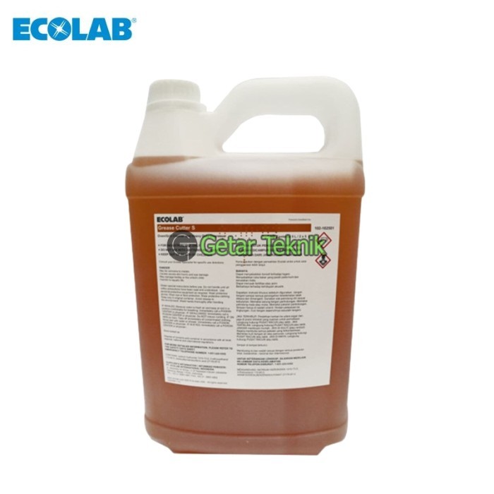 Ambil Sekarang Juga Ecolab Grease Cutter Ex Penghilang Kerak Minyak 5L