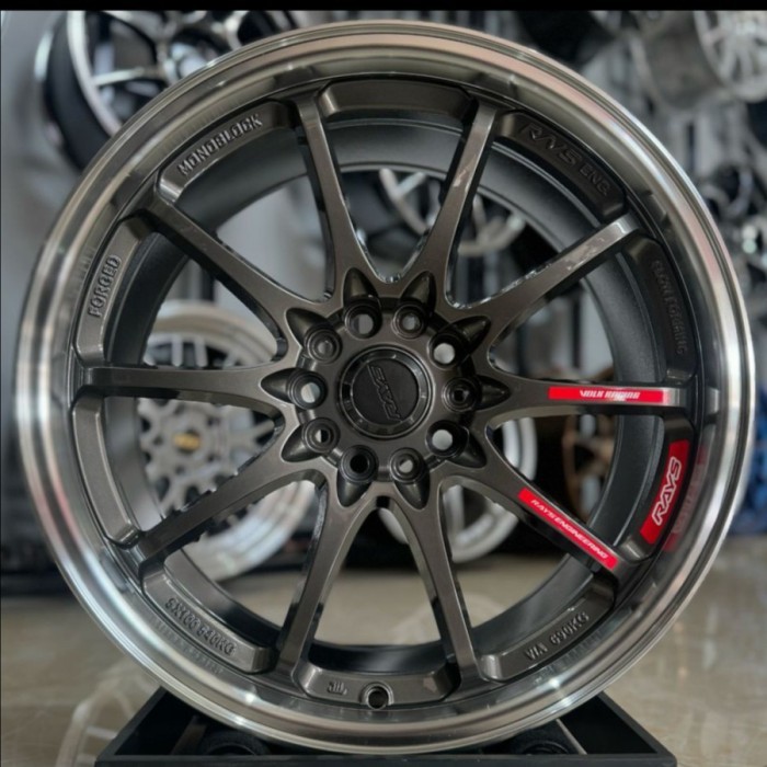 velg mobil 18 lebar 8,5 CE28 FLOW FORMING velg racing ring 18 Almaz hrv civic Xpander terios innova