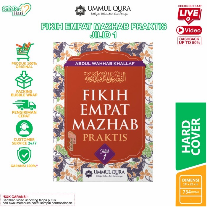 Fikih Empat Mazhab Praktis Jilid 1 Buku Fiqih 4 Madhzb Lengkap - Uq Koleksi Terbaru