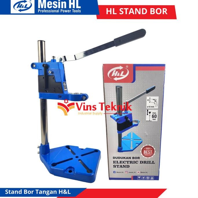 Drill Stand Dudukan Bor Stand Bor Tangan
