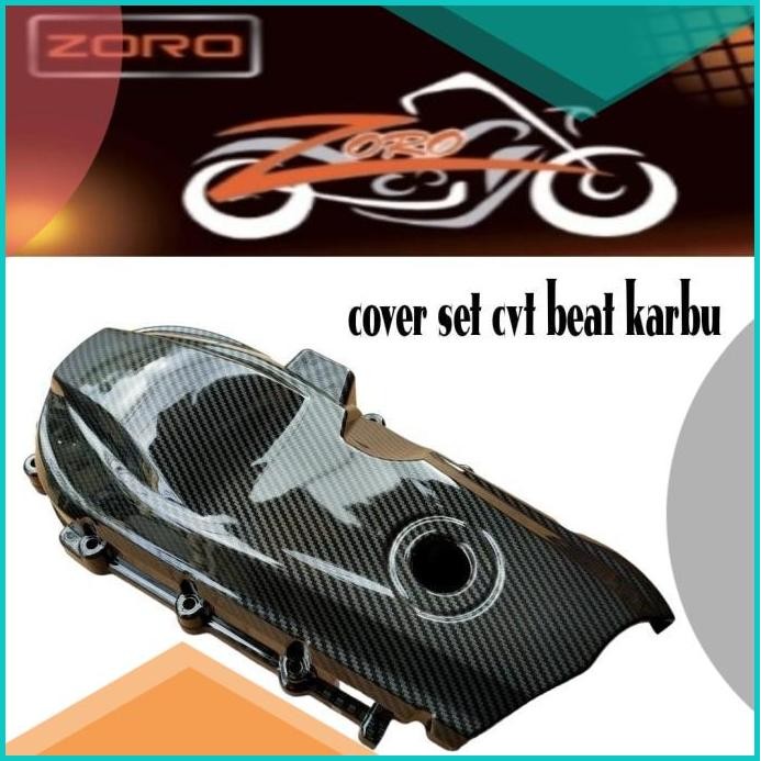 COVER TUTUP CVT BEAT KARBU BEAT FI 2012 2013 2014 VARIO 110 FI CARBON